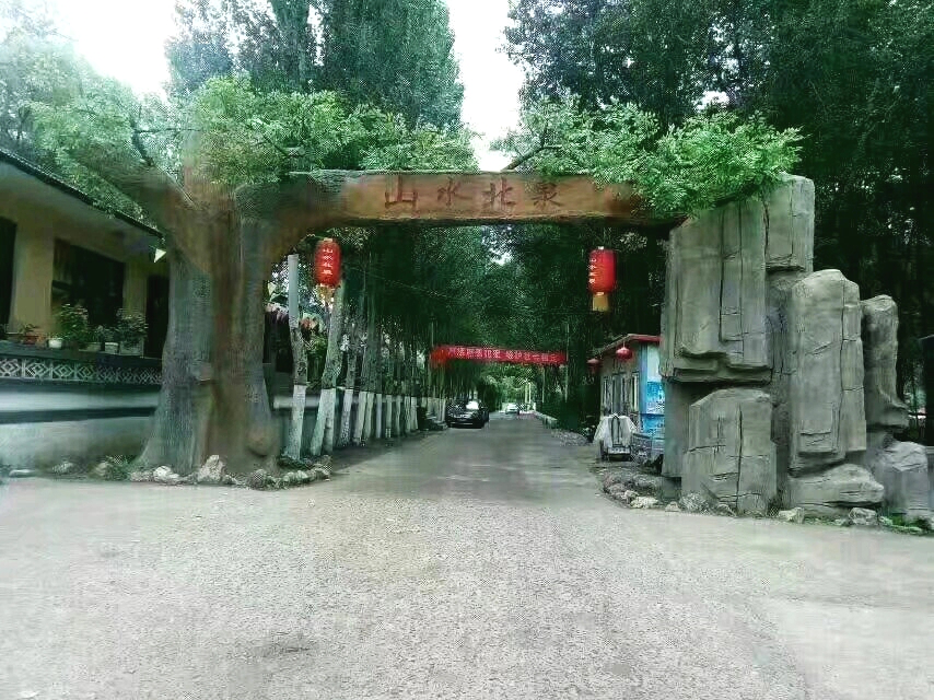 仿真榕树大门，秒杀景区优势！